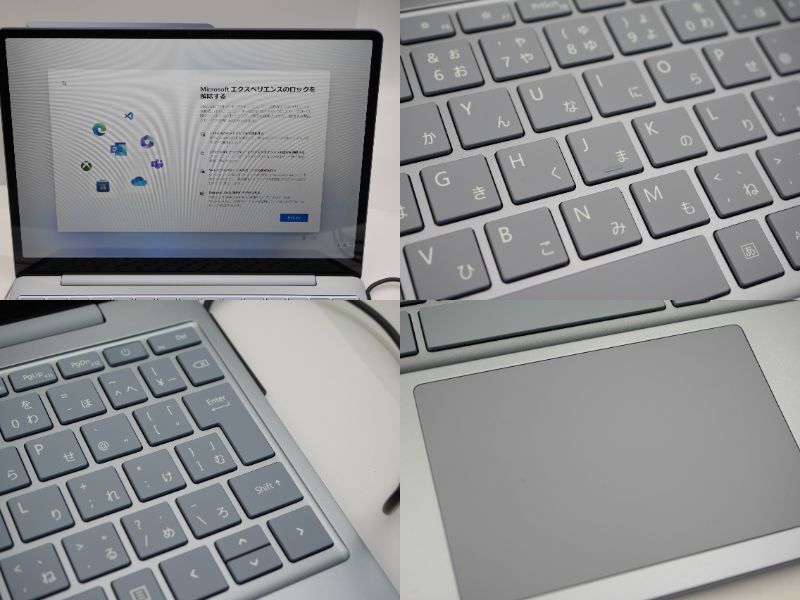 美品●マイクロソフト Surface Laptop Go2 アイスブルー●8QF-00018 モデル2013●11thGenCore i5●256GB_画像2