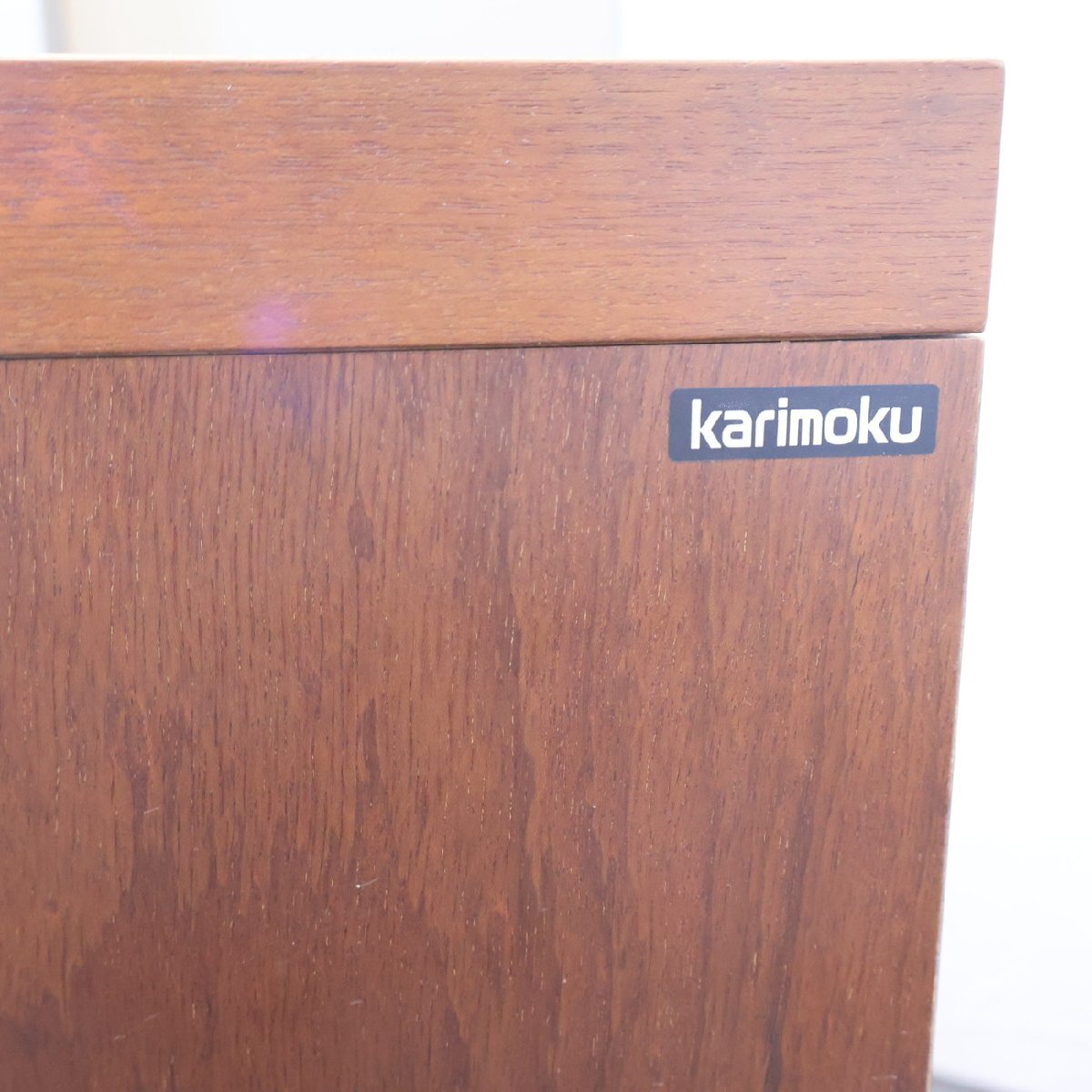 karimoku カリモク COLONIAL コロニアル HC4500NK サイドボード リビングボード アメリカンカントリー クラシック アンティーク調 ED523_画像9
