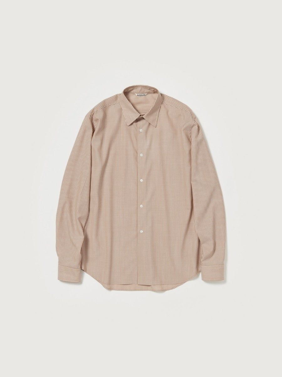 長袖シャツ オーラリー AURALEE 24SS ストライプ|Yahoo!フリマ 長袖シャツ オーラリー AURALEE 24SS ストライプ|Yahoo!フリマ