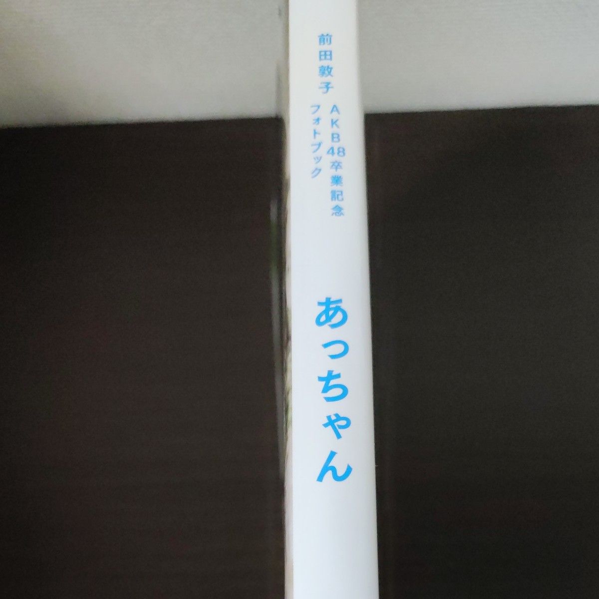 前田敦子ＡＫＢ４８卒業記念フォトブック 「あっちゃん」 講談社ＭＯＯＫ／前田敦子 写真集