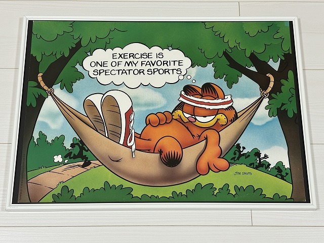 ガーフィールド Garfield ヴィンテージ ポスター poster USA [ga-464]_画像1