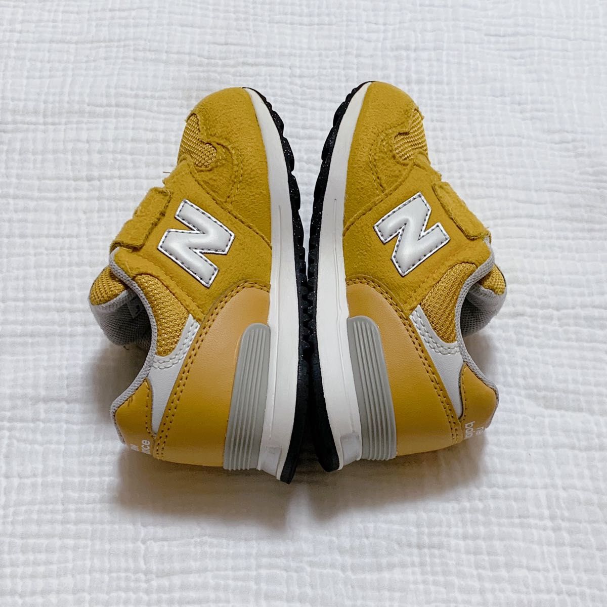 ニューバランス new balance 313 キッズ スニーカー 14.5 イエロー