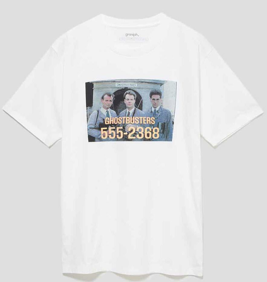 送料無料 ゴーストバスターズ 555-2368 Tシャツ XLサイズ 白 送料無料 ゴーストバスターズ 555-2368 Tシャツ XLサイズ 白