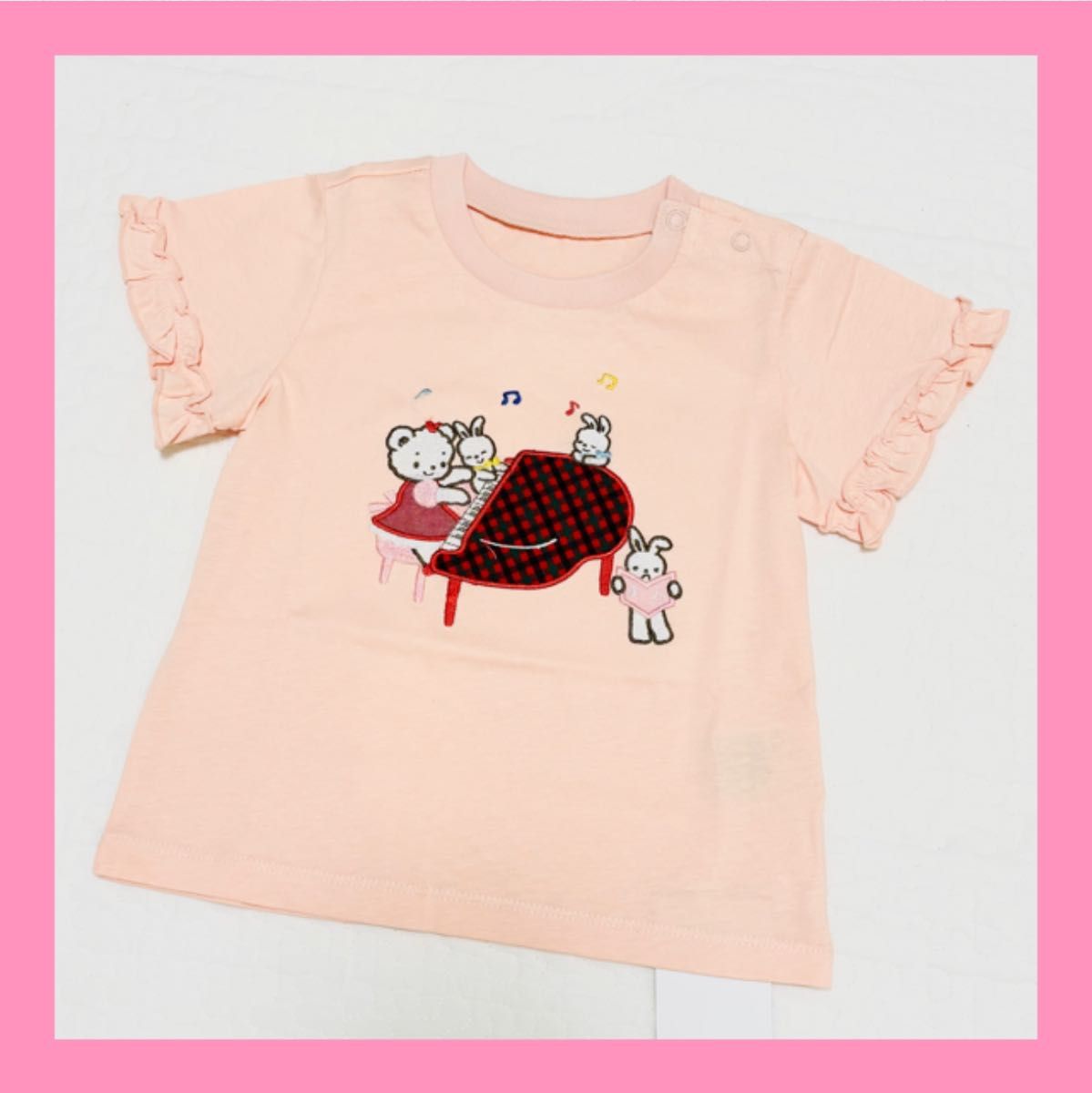 新品　Familiar ファミちゃん フリル Tシャツ　size110