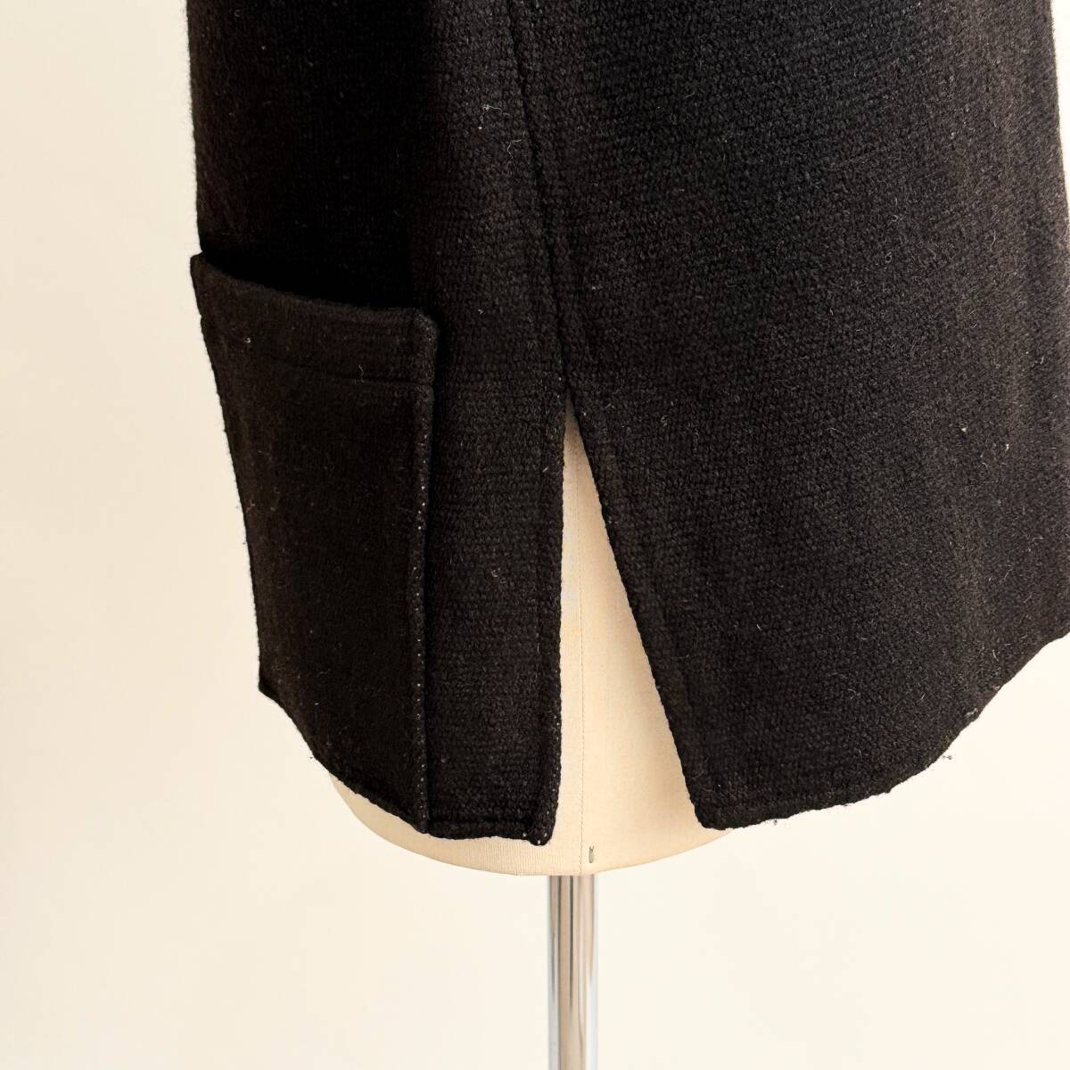 希少《 Rare / Black / Size 44 》70s80s 美品【 ORTEGA'S 黒 ブラック オルテガ チマヨ ベスト ポケット ビンテージ 】_画像7