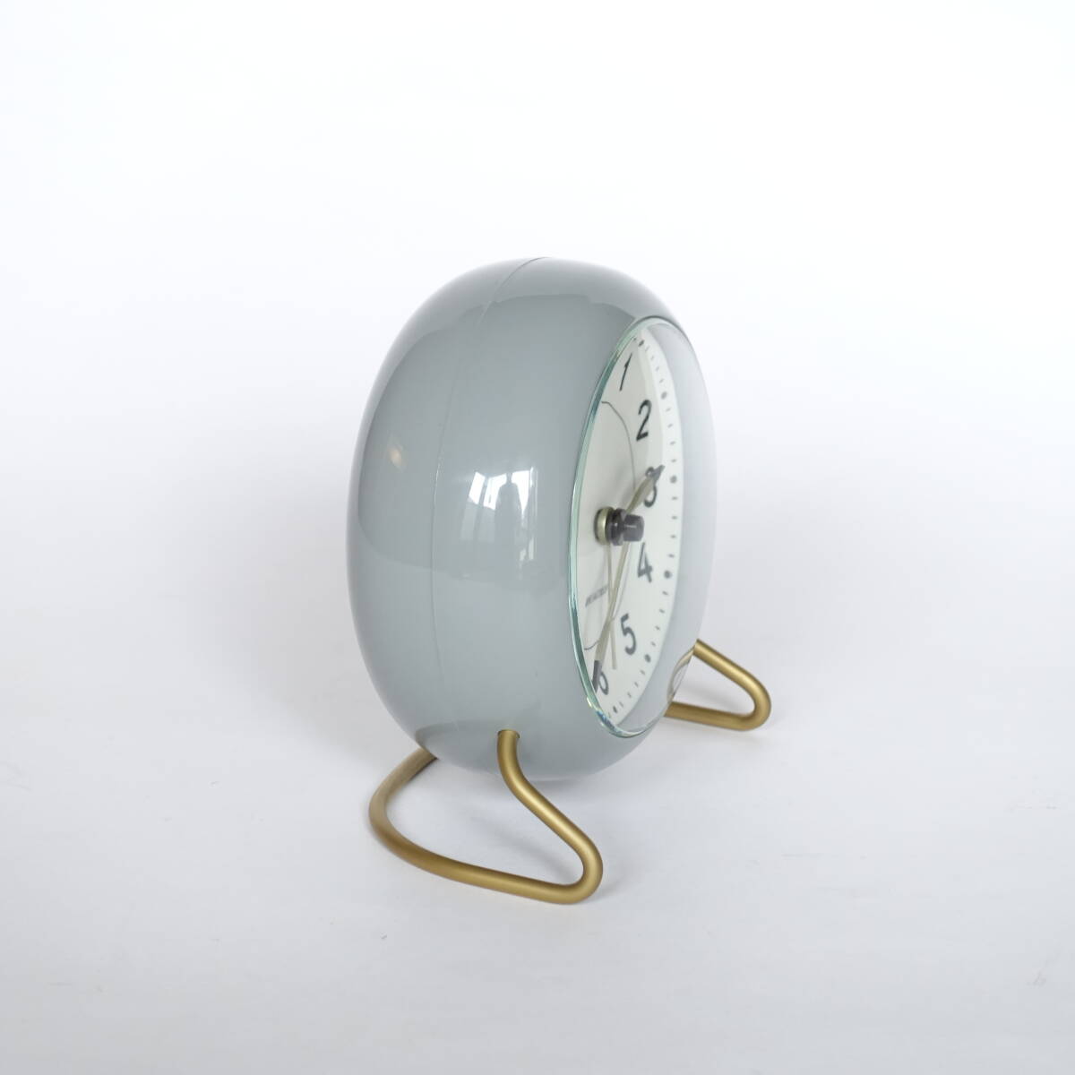 ARNE JACOBSENa Rene * Jacobsen / TABLE CLOCK стол часы / STATION стойка / ограничение цвет : серый / 43674