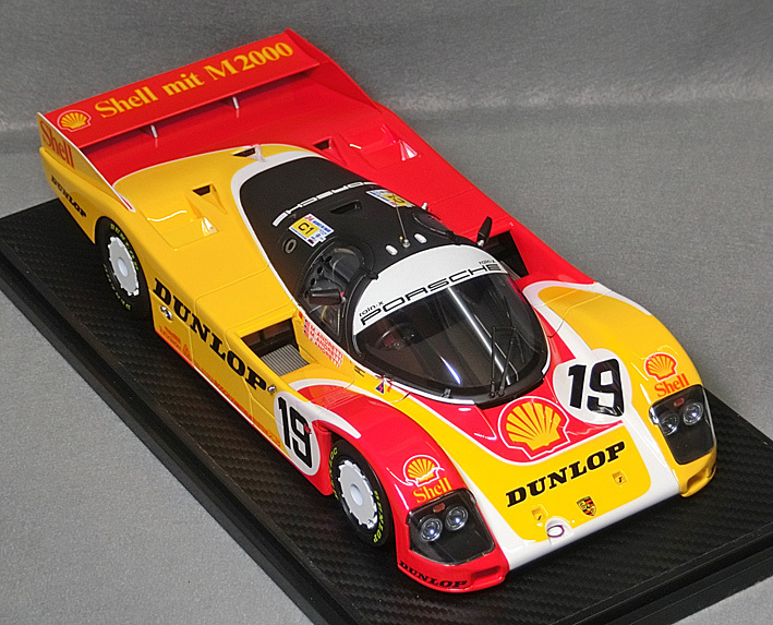 1/18スケール　ポルシェ962C（No.19）1988ル・マン24時間レース　*hpi racing製　*品番8900　　*02_画像2