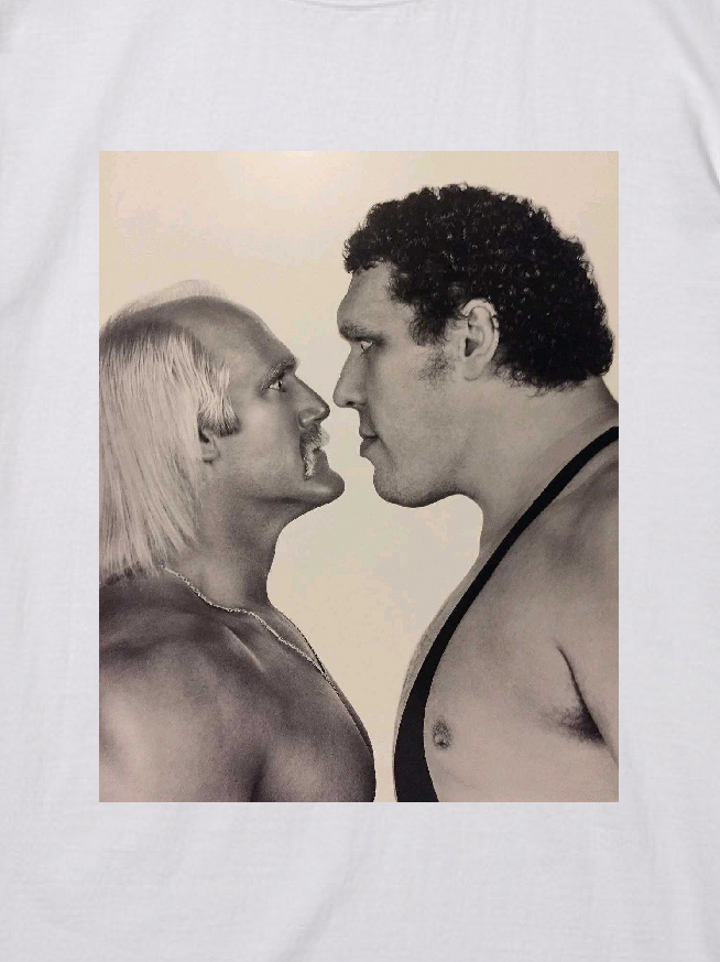 【Tシャツ】　『Hulk Hogan Andre the Giant』　ハルクホーガン　アンドレザジャイアント　プロレス　　S／M／L／XL_画像3