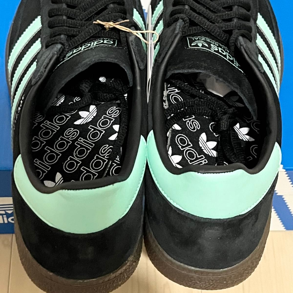 新品27/adidas Originals Handball Spezial Core Black/Clear 新品27/adidas Originals Handball Spezial Core Black/Clear