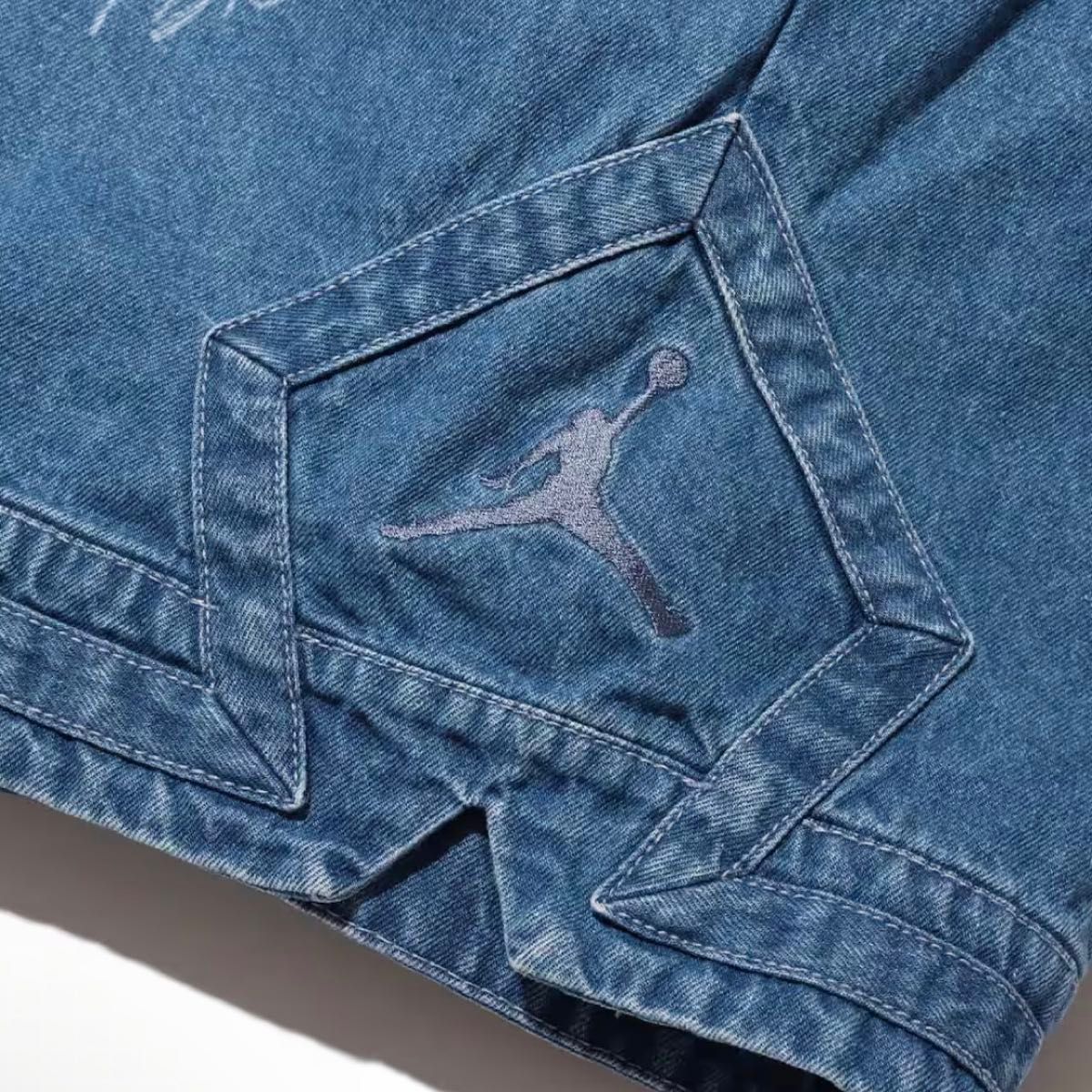 【新品XL】Nike Jordan Allover Print Men's Short Pants "Denim" デニム