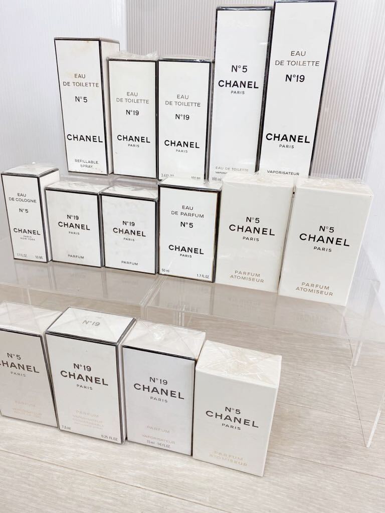 CHANEL シャネル 未開封 シュリンク付き 15点 オードゥパルファム オードゥトワレット 香水まとめ売り_画像4