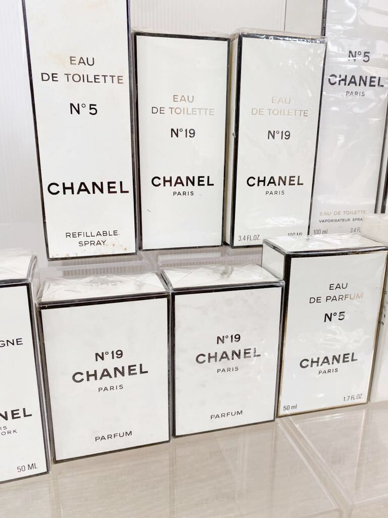 CHANEL シャネル 未開封 シュリンク付き 15点 オードゥパルファム オードゥトワレット 香水まとめ売り_画像2