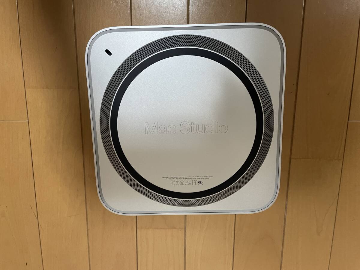 【中古美品】Apple Mac Studio M1 MAX 32GB/1TB_画像4