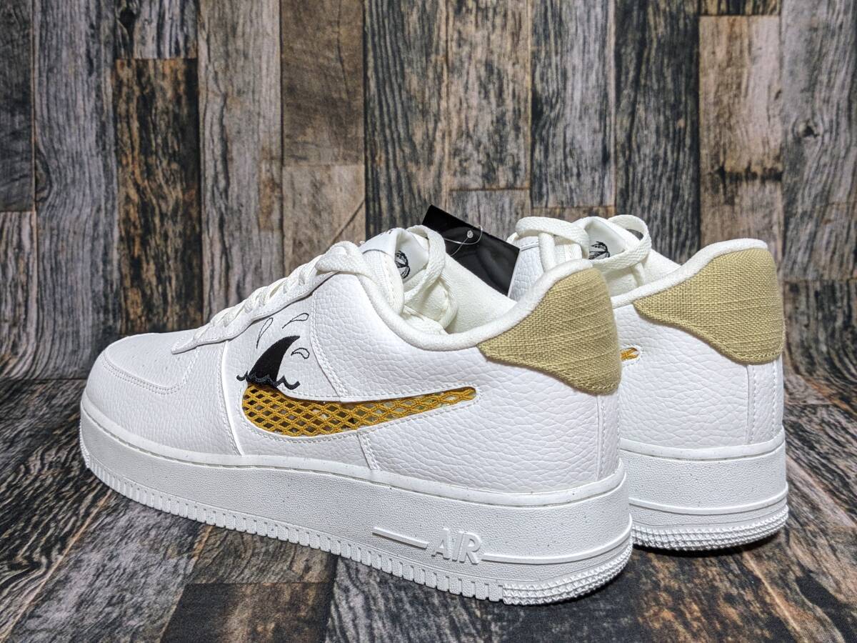 最後 30.0cm/US12 AIR FORCE 1 '07 LV8 NN “NIKE SUN CLUB” 検 DM0117-100 エアフォース1 ネクストネイチャー ホワイト/イエロー 白/黄_画像4