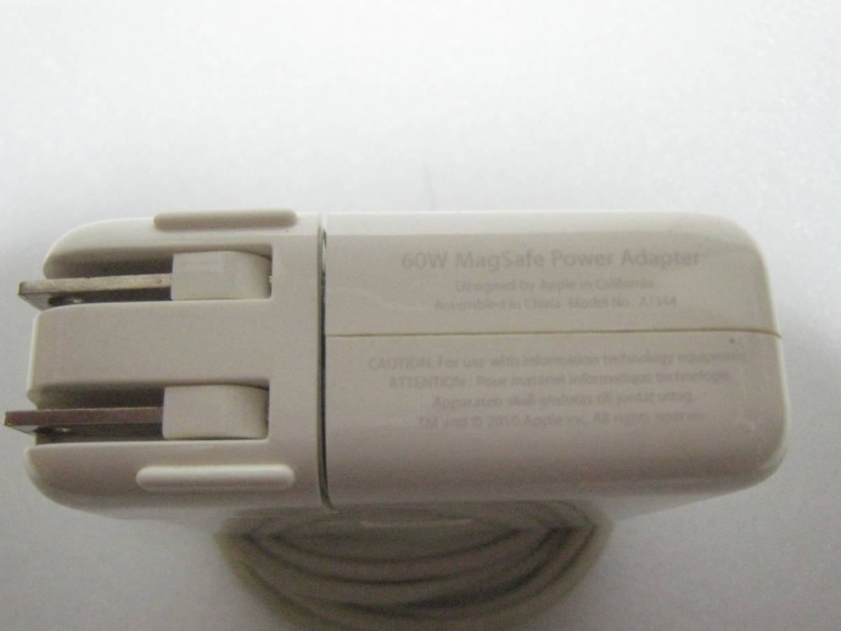 Apple оригинальный MacBook A1344 60W MagSafe AC источник питания адаптор ②