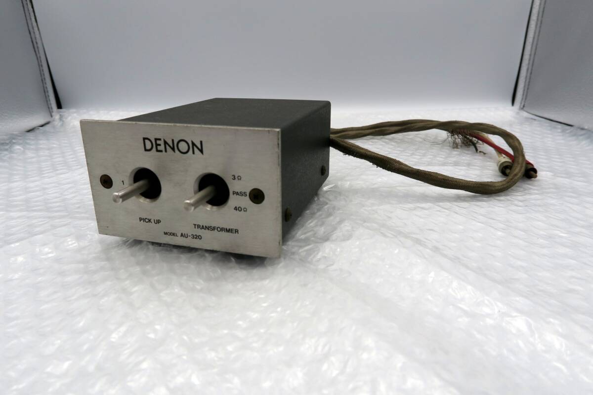 ★【ト足】DENON デノン AU-320 MC昇圧トランス CECE379ZZA04の画像1