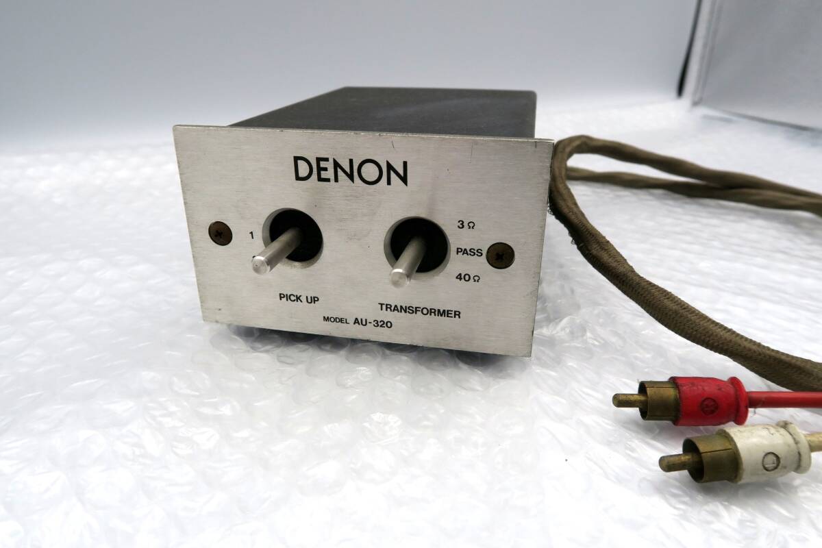 ★【ト足】DENON デノン AU-320 MC昇圧トランス CECE379ZZA04の画像4