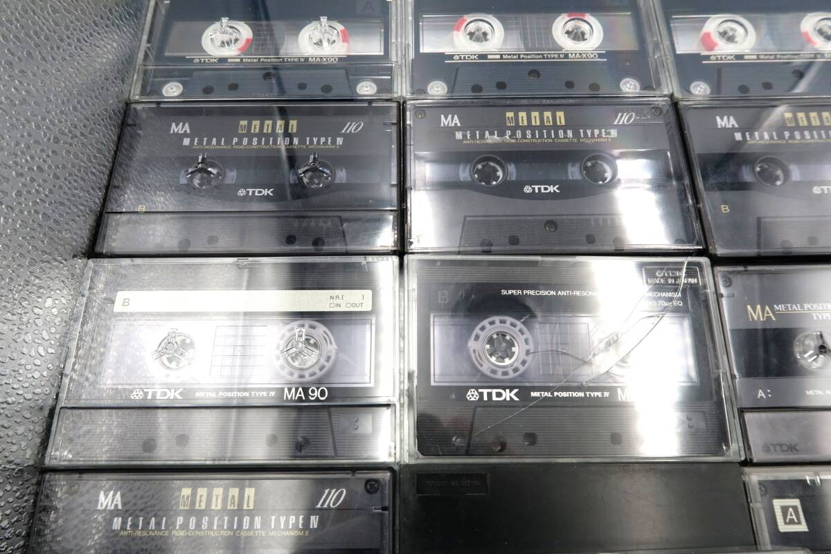 ★【ト足】メタルテープ まとめ売り 大量 43個 カセットテープ TDK SONY DENON maxell CE739ZZA05の画像7