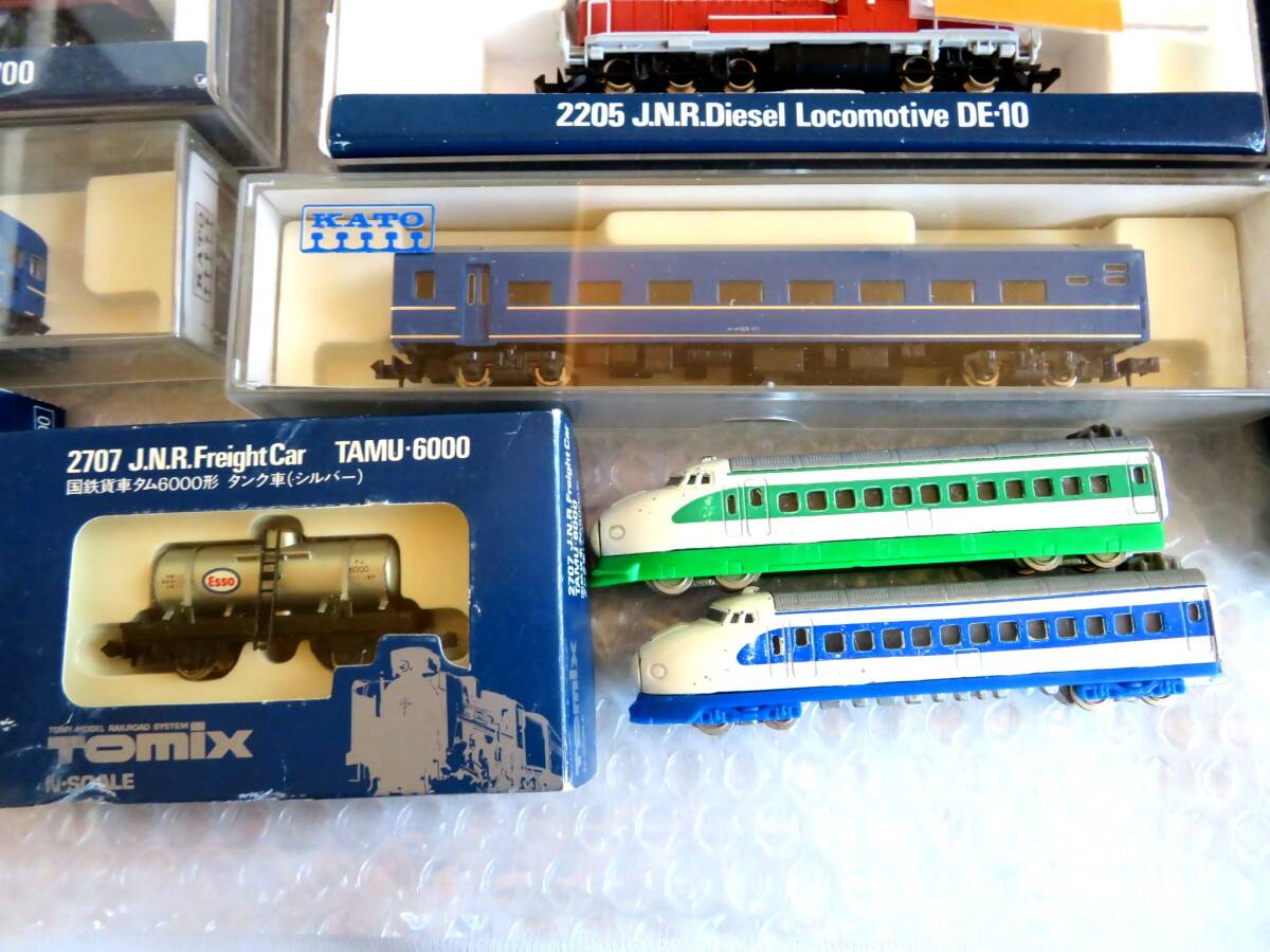 *[to pair ]TOMIX KATO N gauge set sale set cargo car Shinkansen train row car roadbed route HOKI-5700 DE-10 CO699ZZG31