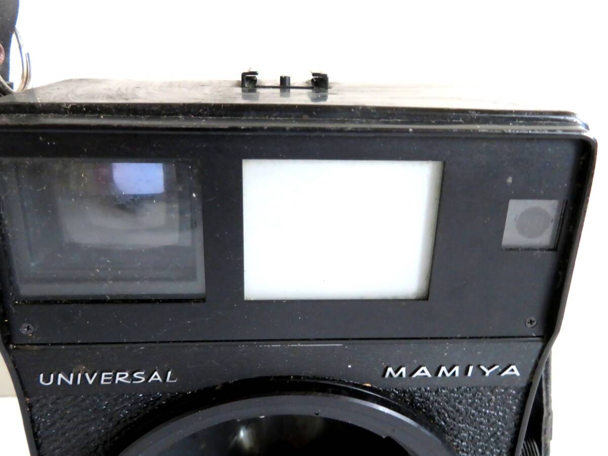 ●【ト足】⑨ MAMIYA マミヤ 蛇腹 フィルムカメラ ユニバーサル CC499ZZG74_画像2