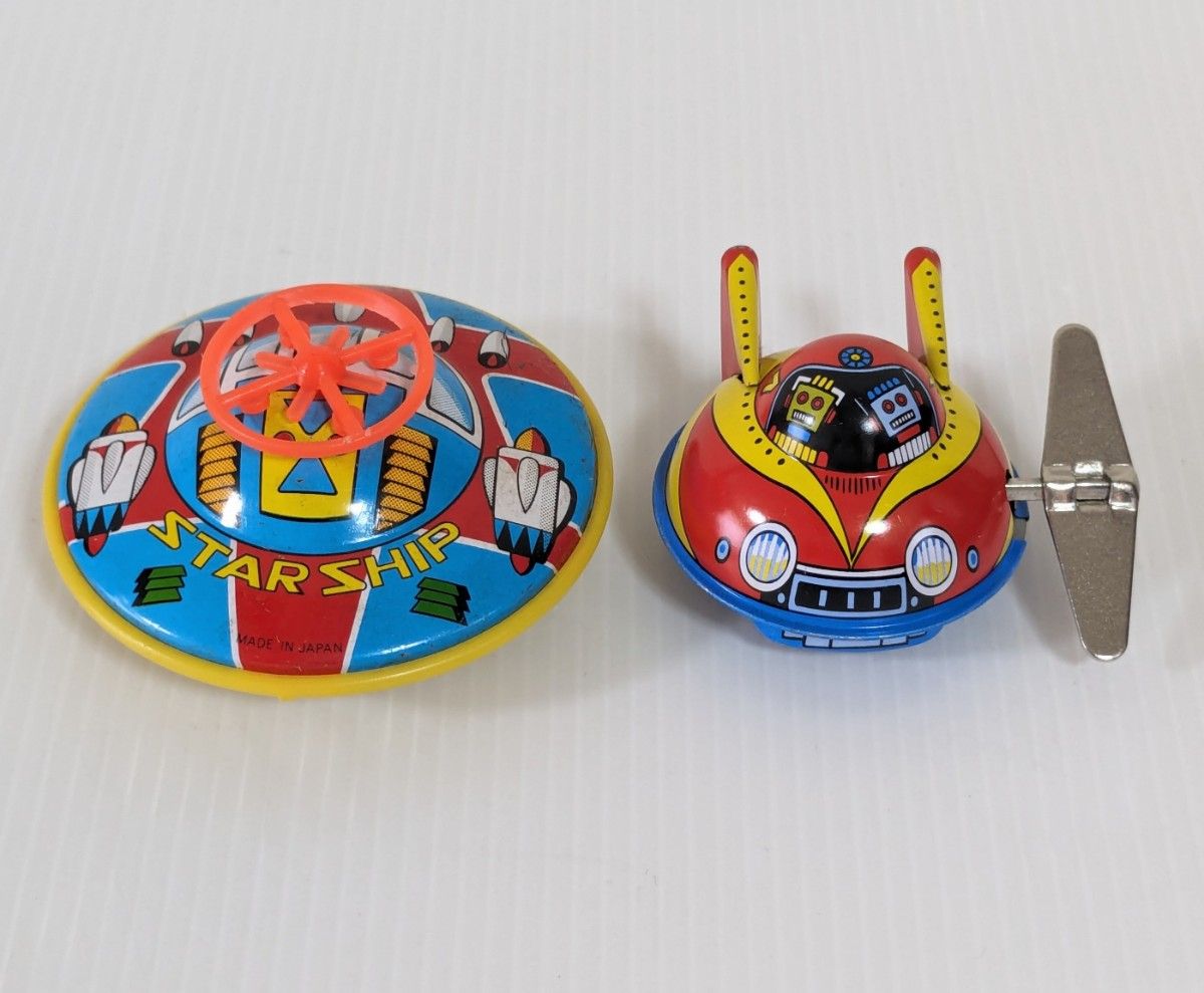 ブリキのおもちゃ 昭和レトロ UFO レトロ MADE IN JAPAN 日本製 ブリキのおもちゃ 昭和レトロ UFO レトロ MADE IN JAPAN 日本製