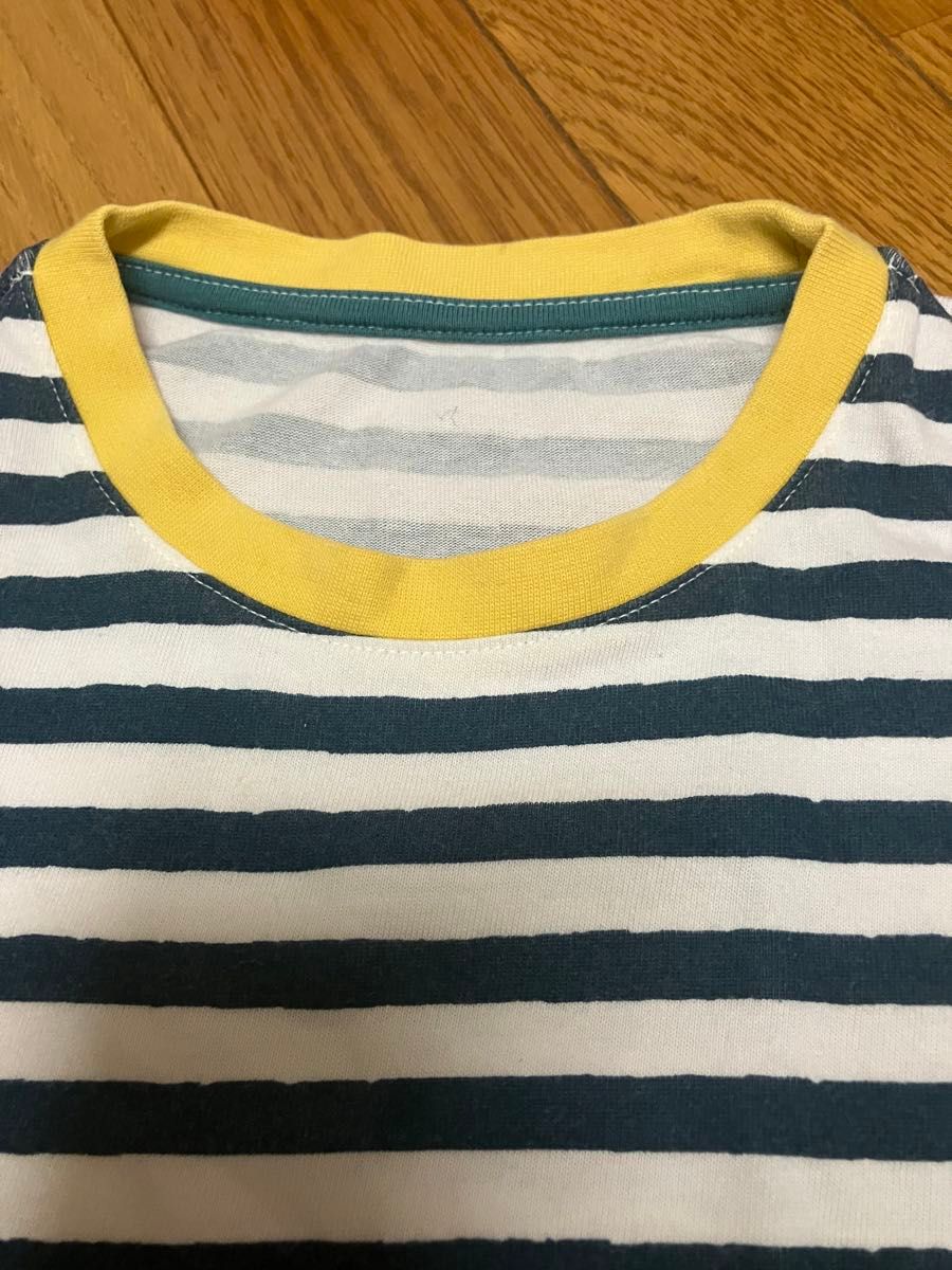 ユニクロ　 半袖Tシャツ 半袖 Tシャツ　子供服　子供　キッズ　 ボーダー UNIQLO キッズ　てんとう虫　クローバー　昆虫