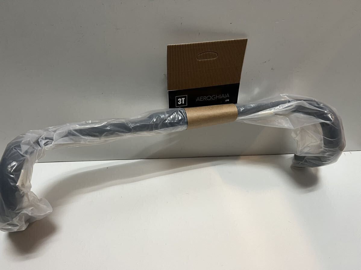 3T AEROGHIAIA LTD 420mm カーボン ドロップハンドル フレア 3T AEROGHIAIA LTD 420mm カーボン ドロップハンドル フレア