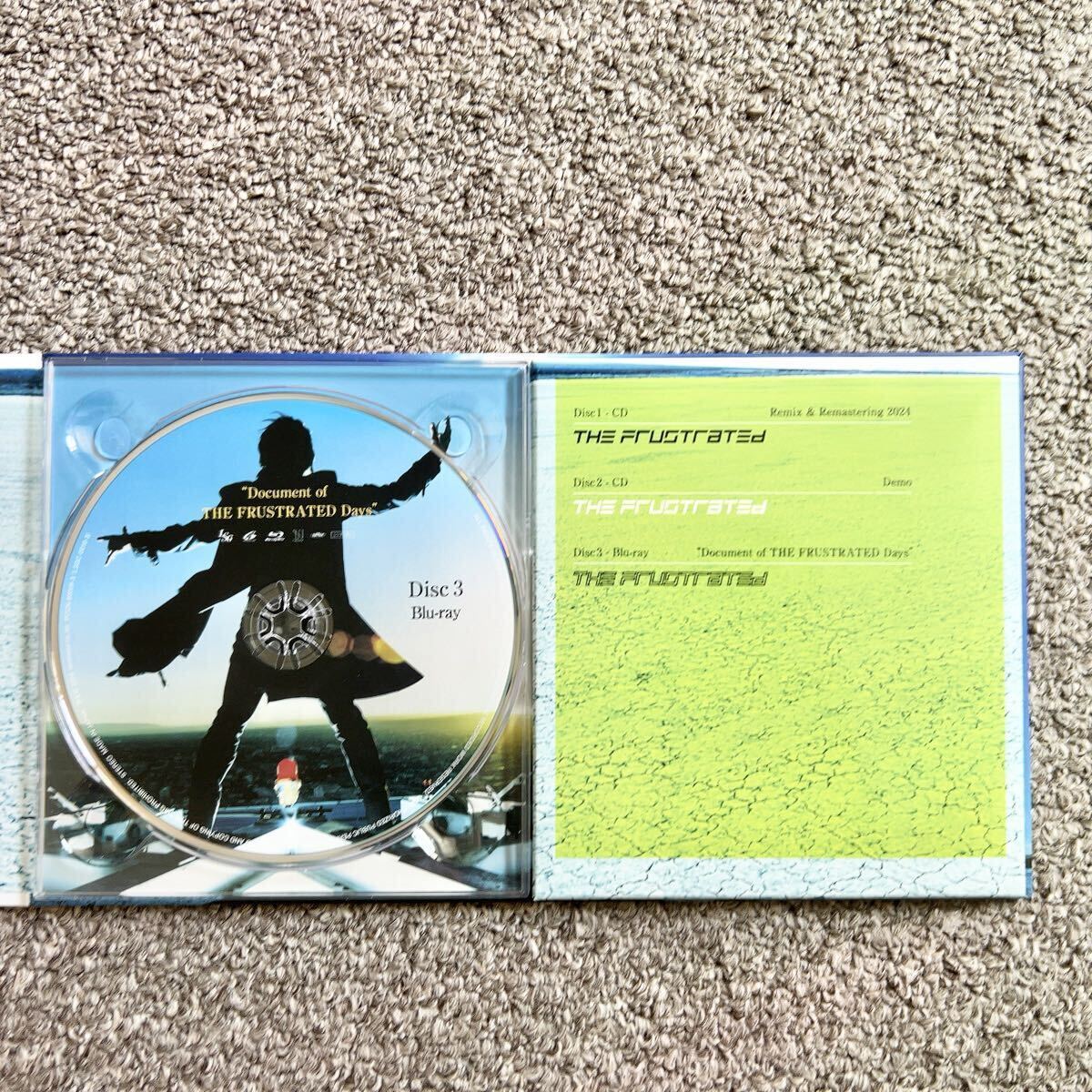 【極美中古】最新 GLAY 2CD+Blu-ray THE FRUSTRATED Anthology ブルーレイ グレイ アンソロジー の画像5