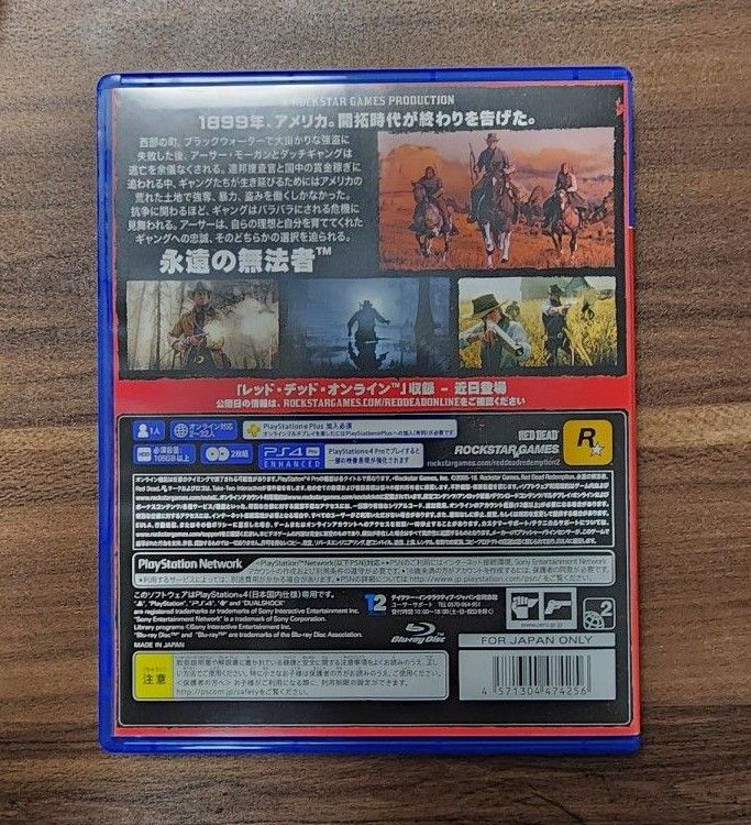 レッド・デッド・リデンプション2 RDR2 PS4