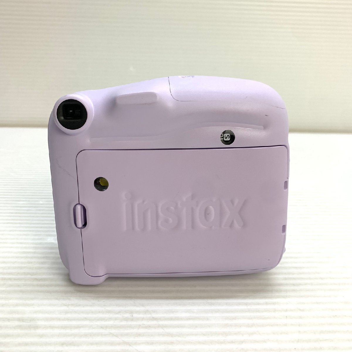 MIN【現状渡し品】 MSMK FUJIFILM インスタントカメラ チェキ Instax mini11 パープル 〈94-240501-KS-10-MIN〉_画像3