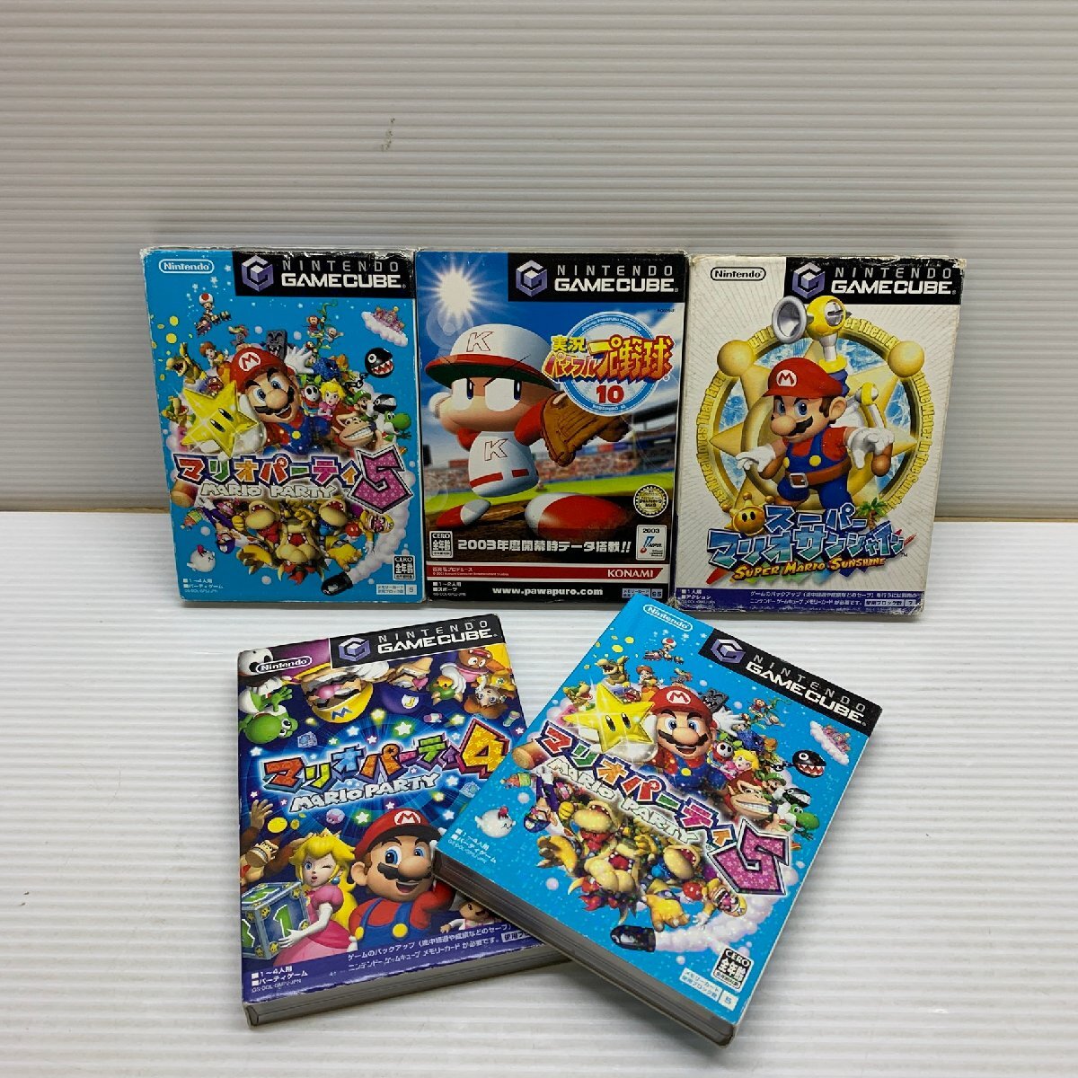 MIN[ present condition delivery goods ] MSMG Nintendo Game Cube soft summarize Mario party Zelda smabla other (23-240510-KS-17-MIN)