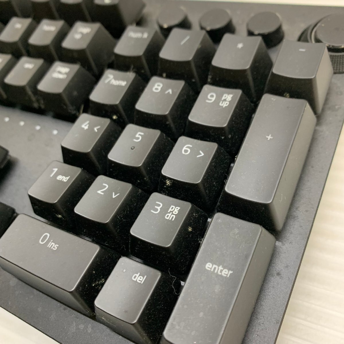 MIN【現状渡し品】 MSMK Razer レーザー Huntsman Elite ゲーミング キーボード RZ03-0187 〈88-240509-CN-28-MIN〉の画像6