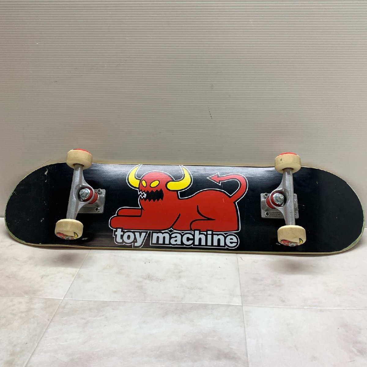 MIN【中古品】 MSMS トイマシーン コンプリート スケートボード スケボー TOY MACHINE COMPLETE 〈122-240514-ME-1-MIN〉_画像2