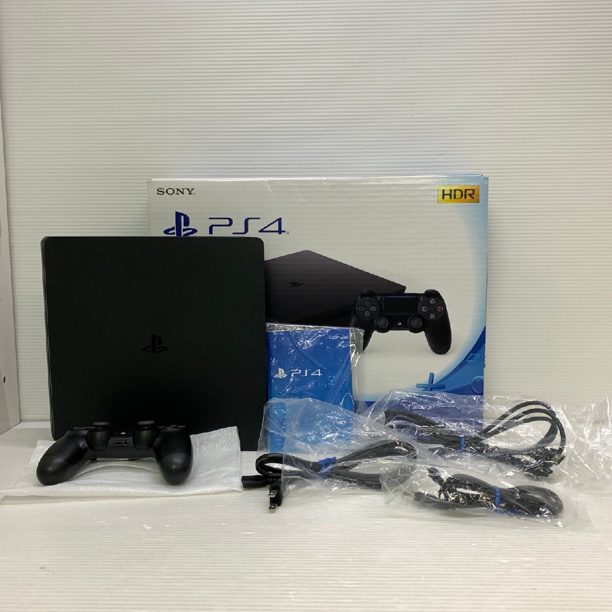 MIN【中古品】 MSMG PlayStation 4 CUH-2100A ジェットブラック PS4 プレステ プレイステーション 〈33-240514-ME-29-MIN〉_画像1