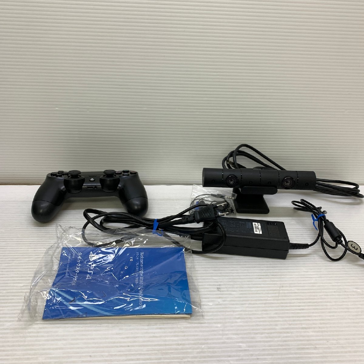 MIN【ジャンク品】 MSMG PlayStation 4 CUH-1000A 箱なし欠品あり VRプロセッサーユニット カメラ+スタンド 〈33-240514-ME-12-MIN〉_画像9