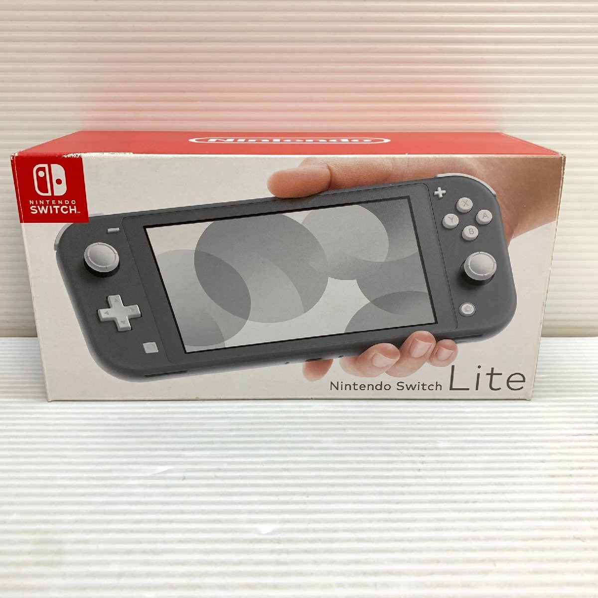 MIN【中古品】 MSMG Nintendo Switch Lite グレー 任天堂 スイッチ 〈34-240515-KS-34-MIN〉_画像1