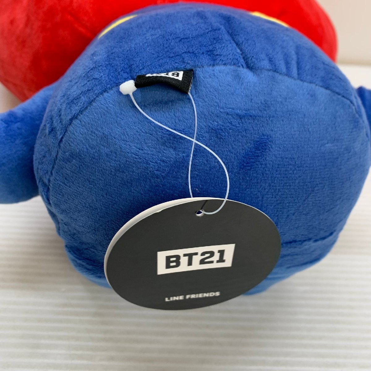 MIN【中古美品】 TATA BASIC PLUSH L BTS タタ ぬいぐるみ グッズ BT21 〈84-240515-KS-11-MIN〉_画像7