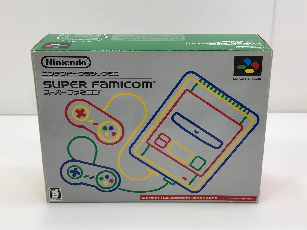 [TAG* used ]* Nintendo Classic Mini Super Famicom * operation verification ending * printed matter lack of 023-240509-YK-15-TAG