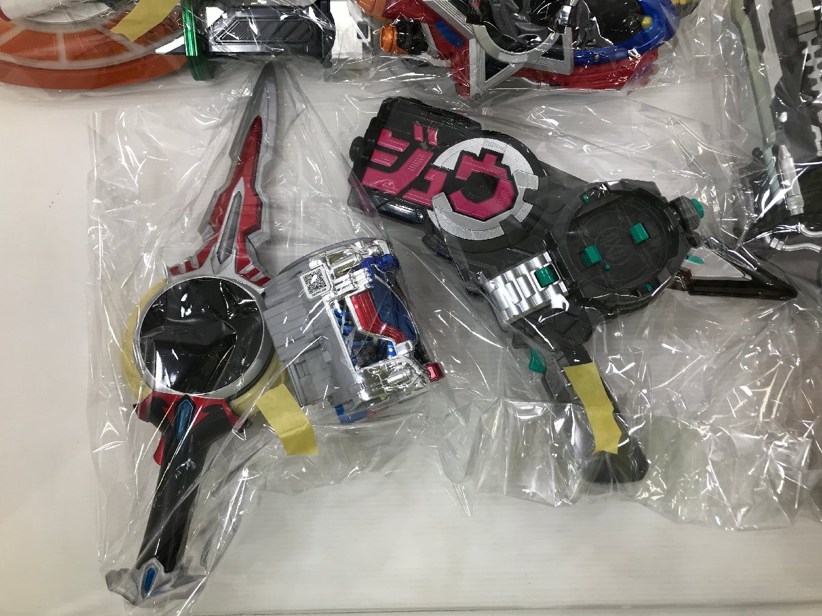 【TAG・現状品】(2)★まとめ売り ★仮面ライダー＆戦隊系 おもちゃセット ★通電のみ確認 ★武器等　042-240514-YK-09-TAG_画像4