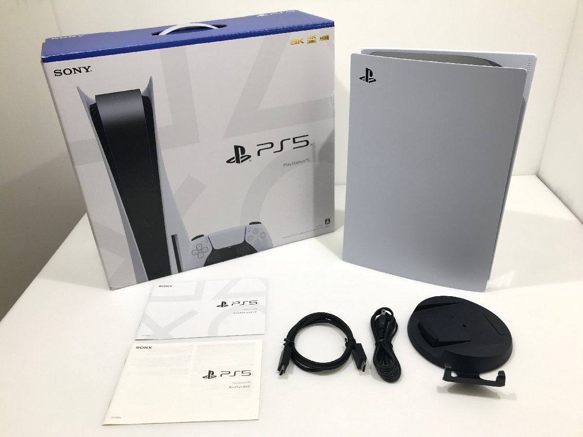 【TAG・中古】(6)★PlayStation5 CFI-1200A01 825GB ★動作確認済み ★欠品あり ★ソニー ★PS5 032-240520-YK-06-TAG