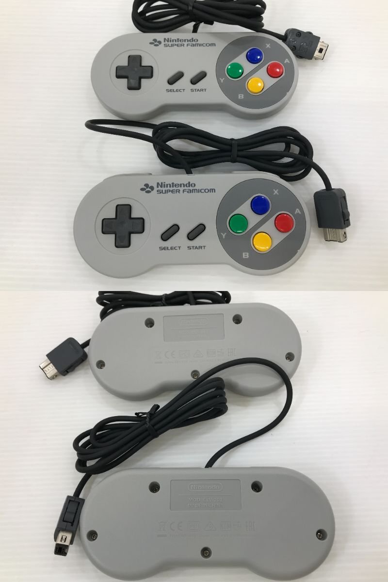 [TAG* used ]* Nintendo Classic Mini Super Famicom * operation verification ending * printed matter lack of 023-240509-YK-15-TAG