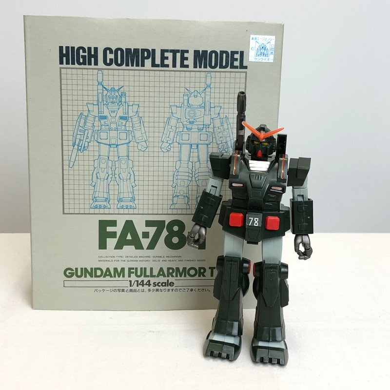 TOM【中古品】 バンダイ H.C.M ハイコンプリートモデル FA-78-1 1/144 フルアーマータイプ　　 〈57-240514-WY-3-TOM〉_画像1