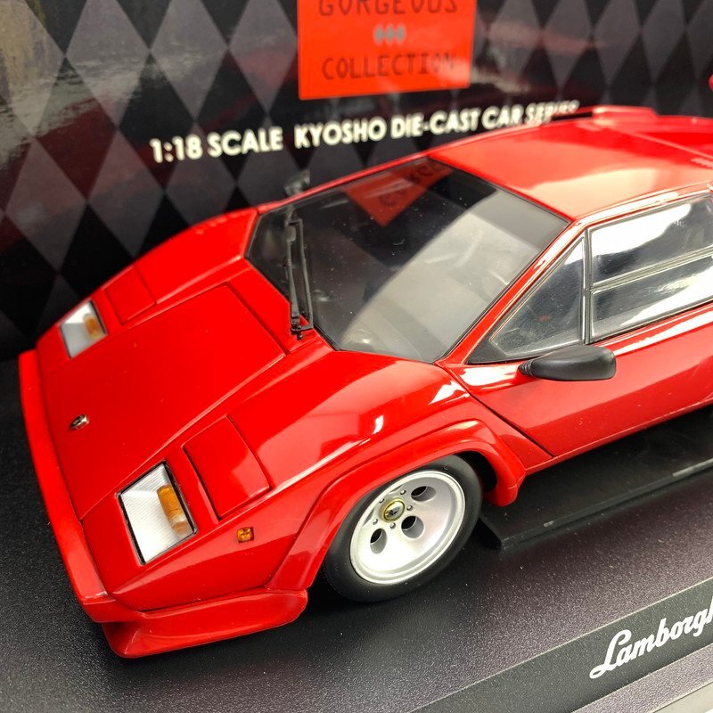 FUZ【現状渡し品】 京商 1/18 ランボルギーニ カウンタック LP500 ダイキャストミニカー 〈61-240514-0M-22-FUZ〉_画像4