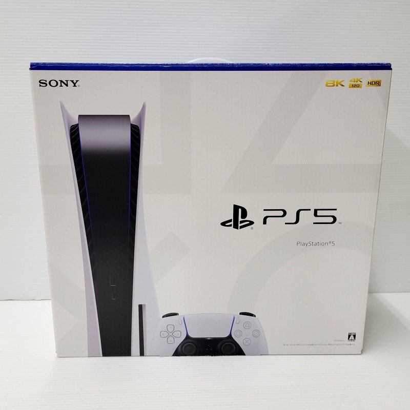 IZU【中古品】 PlayStation5 プレイステーション5 PS5 本体 CFI-1200A01 〈032-240528-AS-04-IZU〉