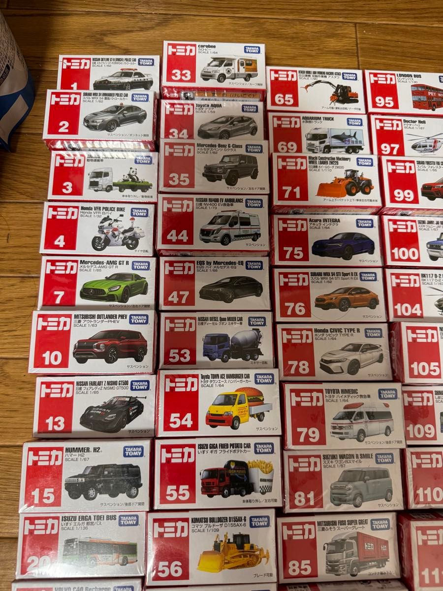 トミカ ミニカー 62台 セット まとめ売り おまけ付き トミカ まとめ売り 62台セット トミカ|Yahoo!フリマ(旧PayPay