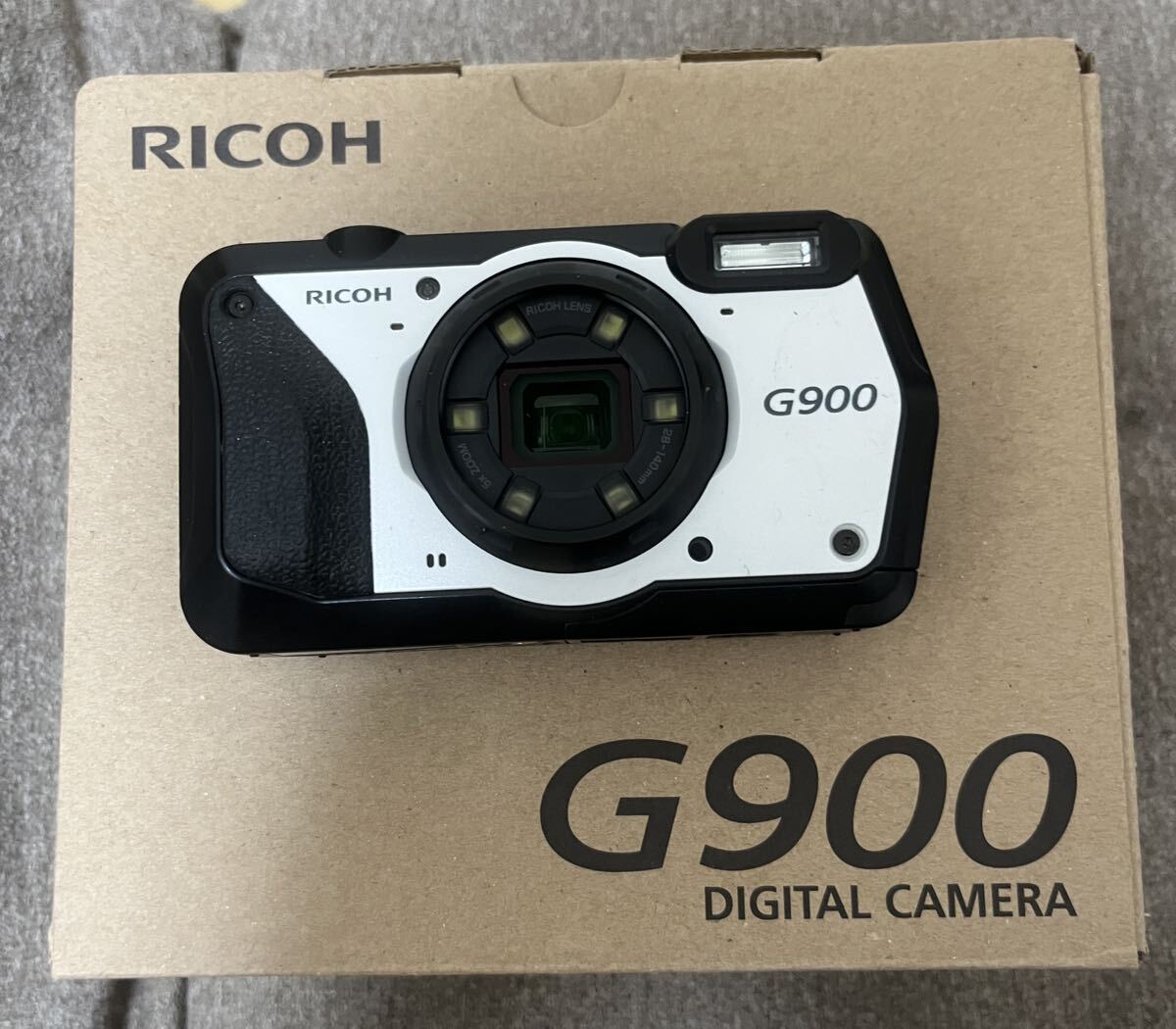 *1 иен * RICOH g900 рабочий товар Ricoh цифровая камера 