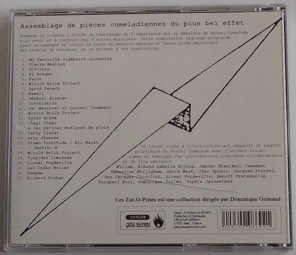 【CD】 Various Artists - Assemblage de pieces comeladiennes du plus bel effet / 海外盤 / 送料無料_画像2