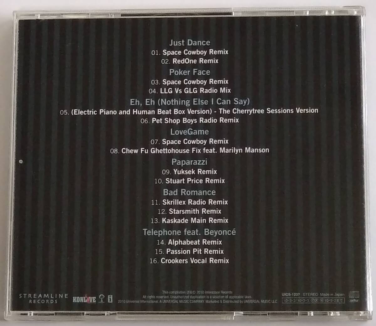 【CD】 Lady Gaga - The Remix / 国内盤 / 送料無料_画像2