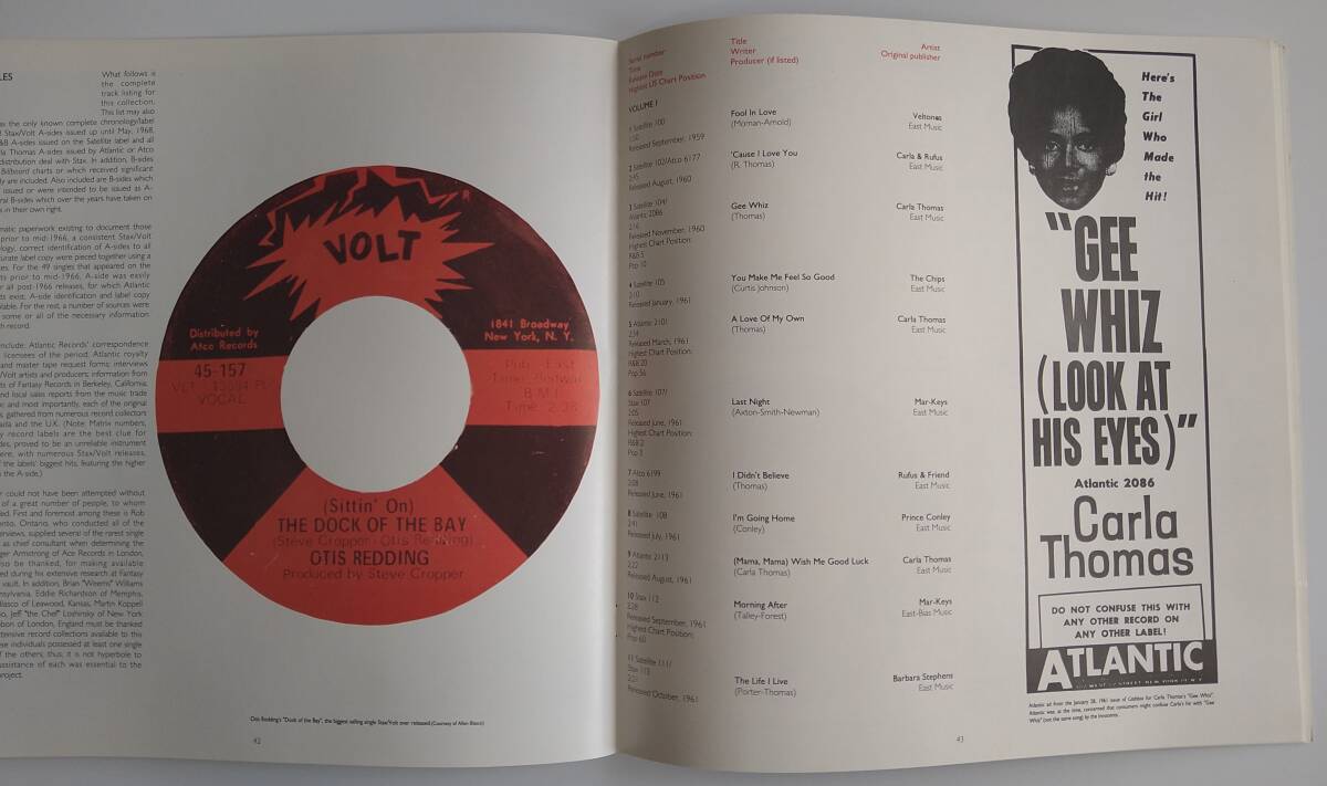 【CD】 Various Artists - The Complete Stax/Volt Soul Singles : 1959-1968 (9CD) / 海外盤 / 送料無料_画像8