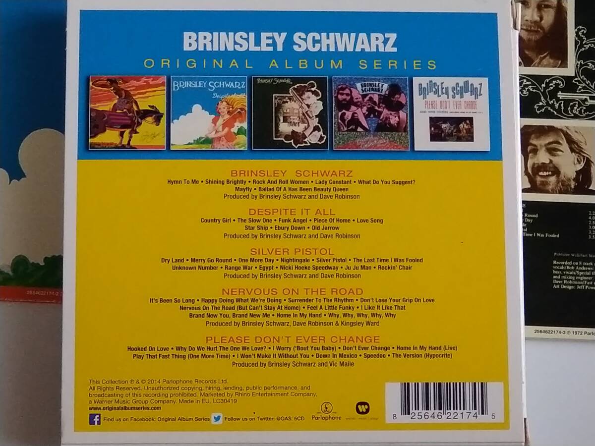 【CD】 Brinsley Schwarz - Original Album Series (5CD) / 海外盤 / 送料無料_画像5
